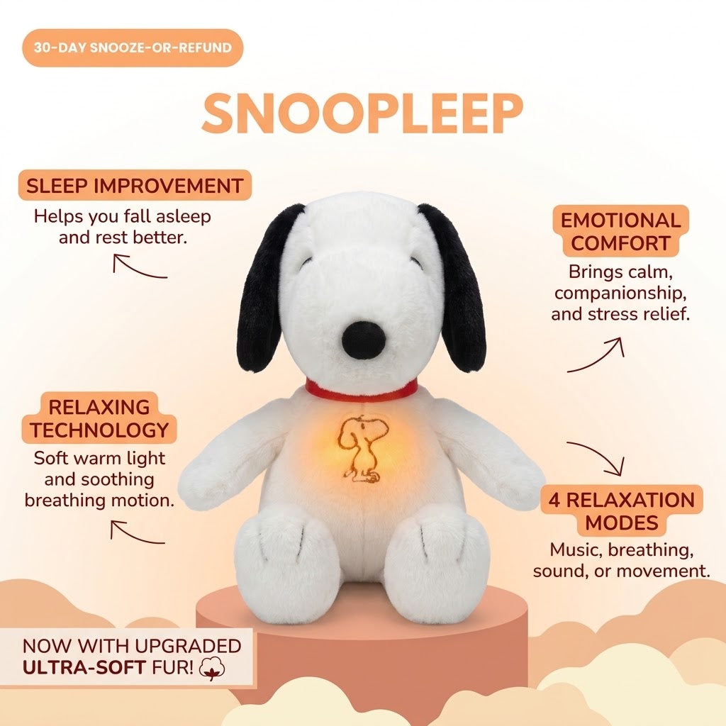 Snoopy Bedtime Buddy