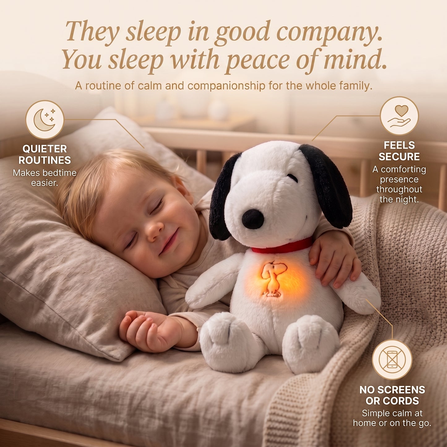 Snoopy Bedtime Buddy